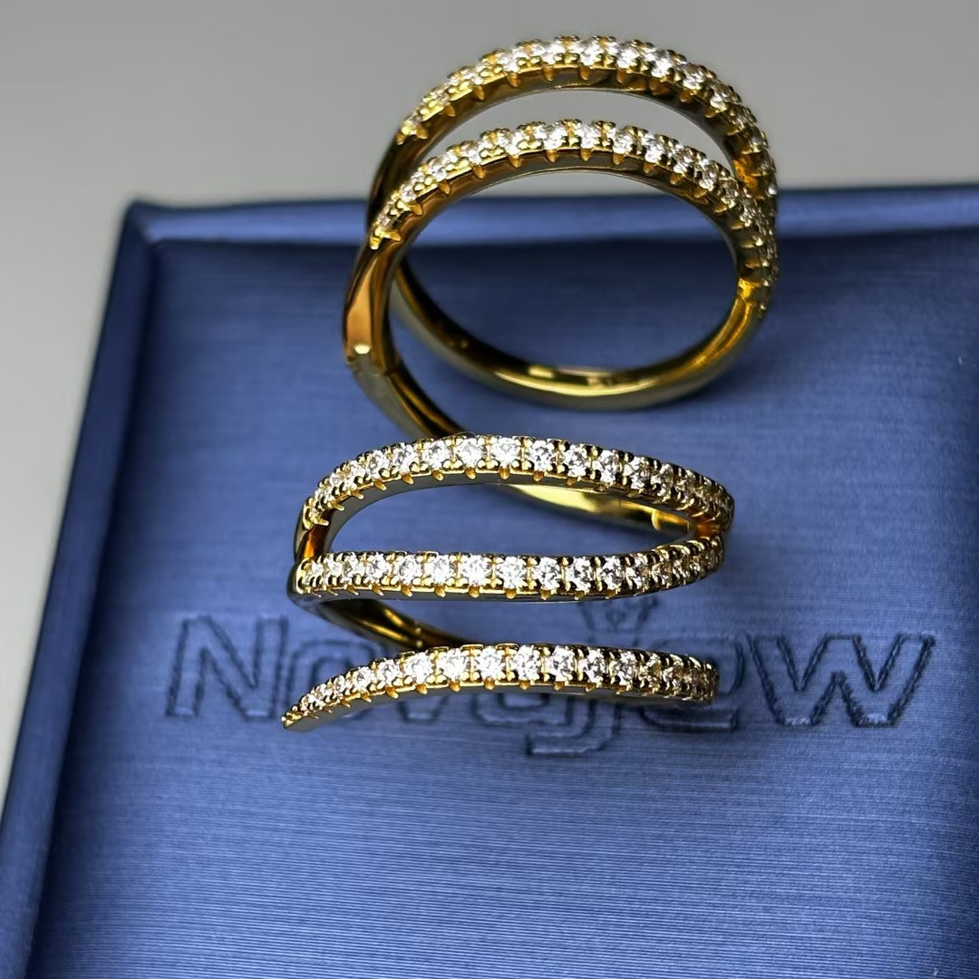 1.0Ctw Personalized Multi-Ring Ring