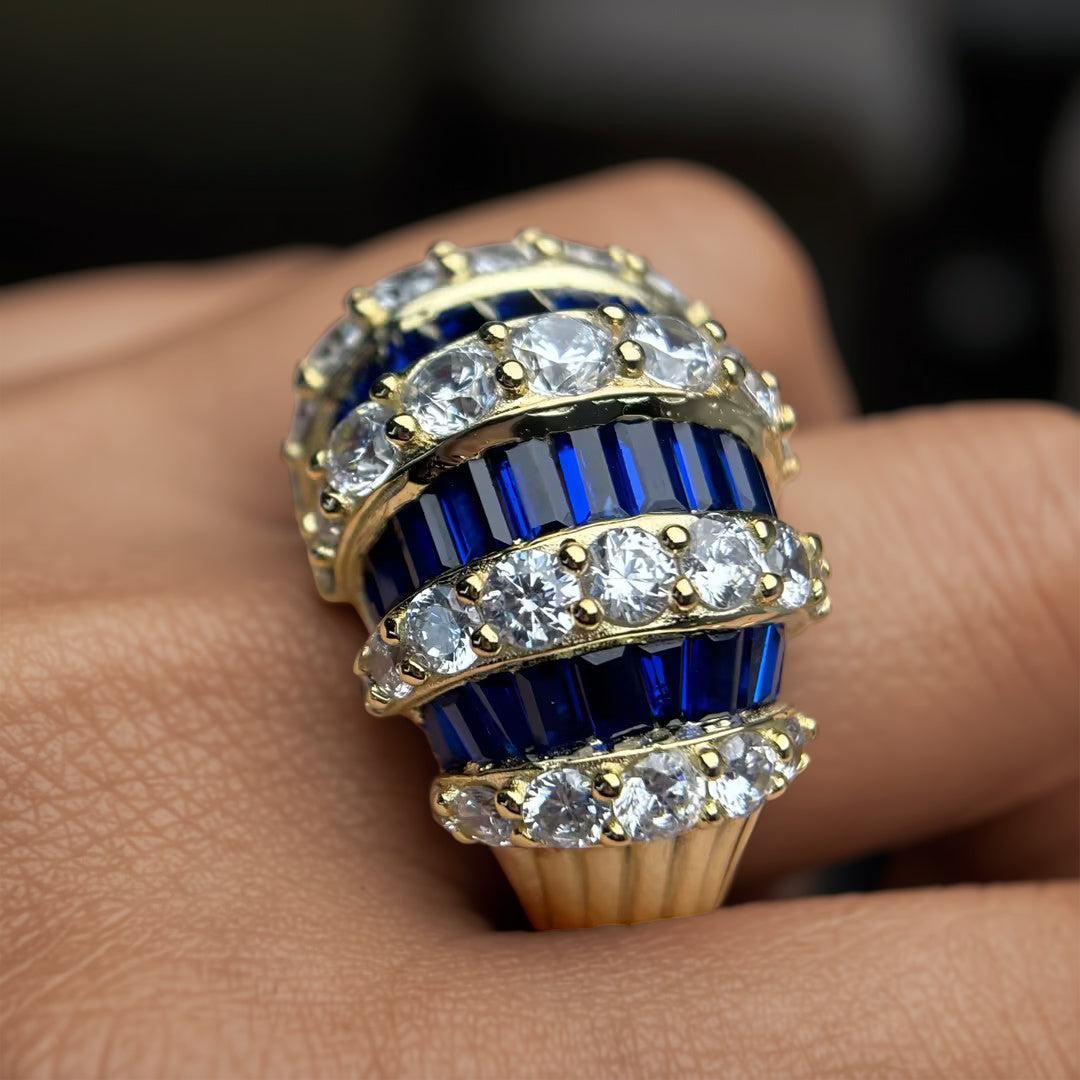 4.5 Ctw Vintage Sapphire Ring