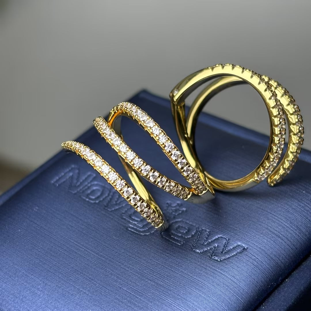 1.0Ctw Personalized Multi-Ring Ring