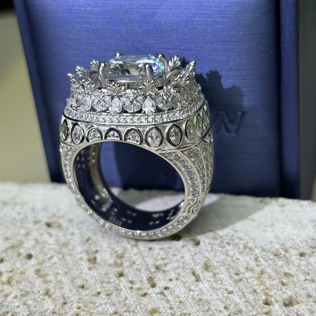8.2ctw Torch Gemstone Ring