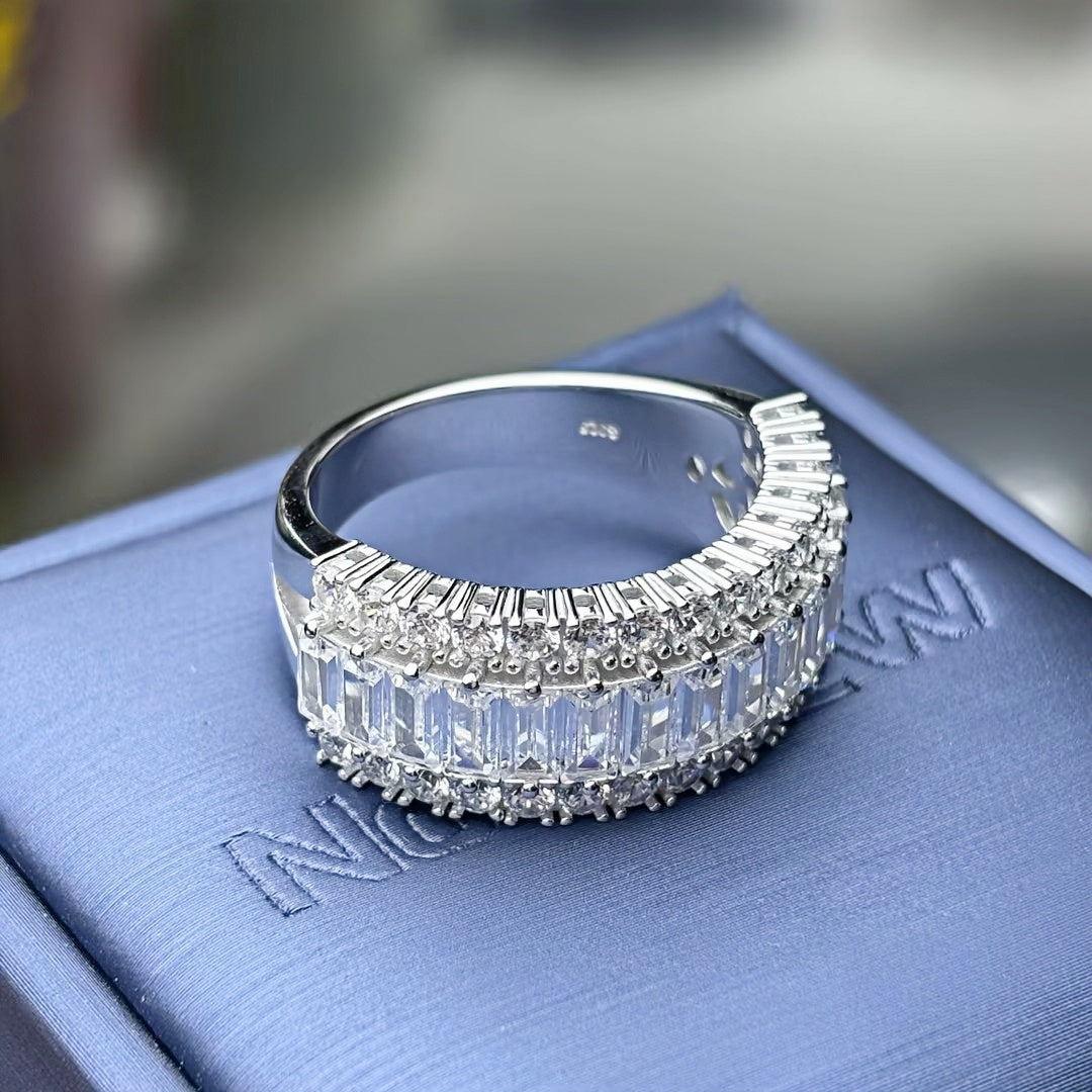 2.3Ctw Rectangular Gem Band