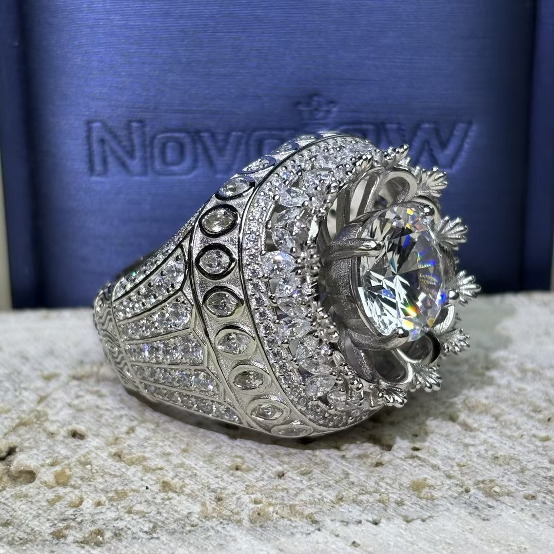 8.2ctw Torch Gemstone Ring