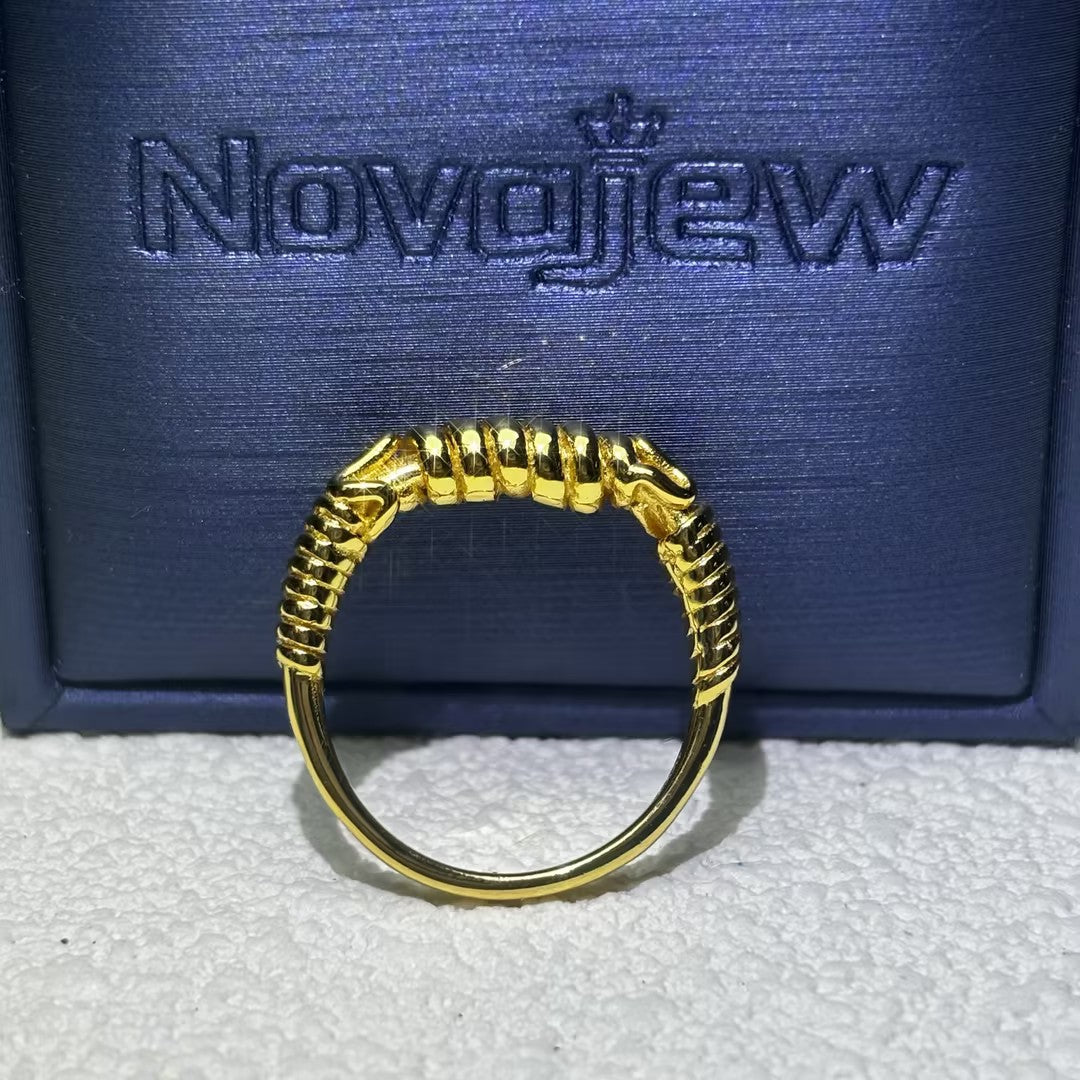 Vintage gold wire wrapped ring