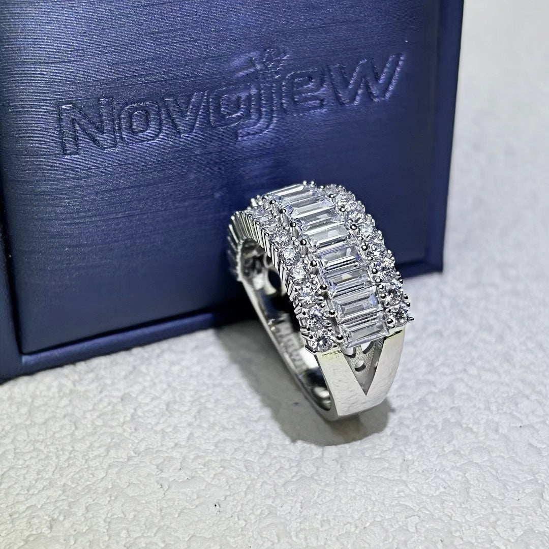 2.3Ctw Rectangular Gem Band