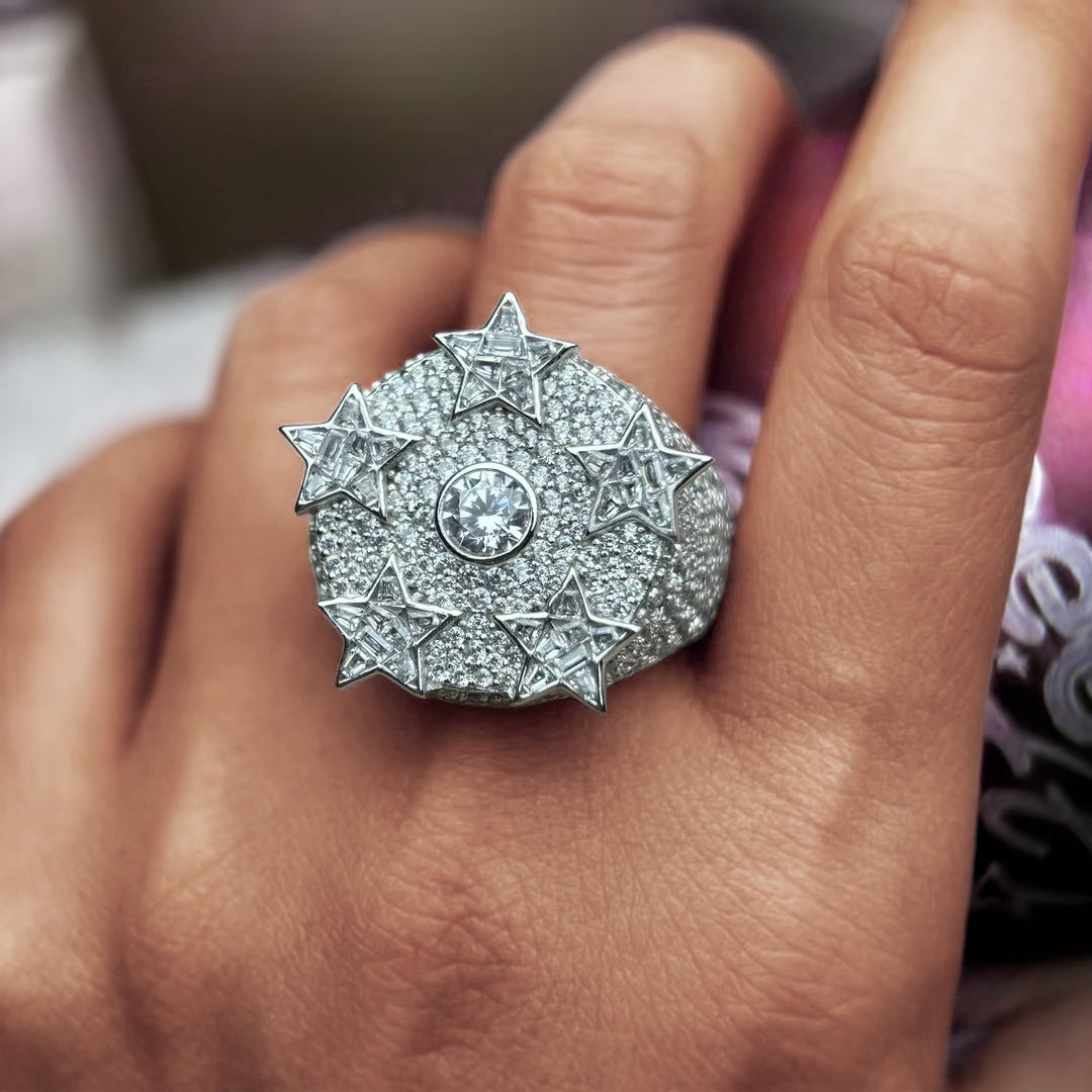 Birthday Party Gemstone Men's Championship Ring