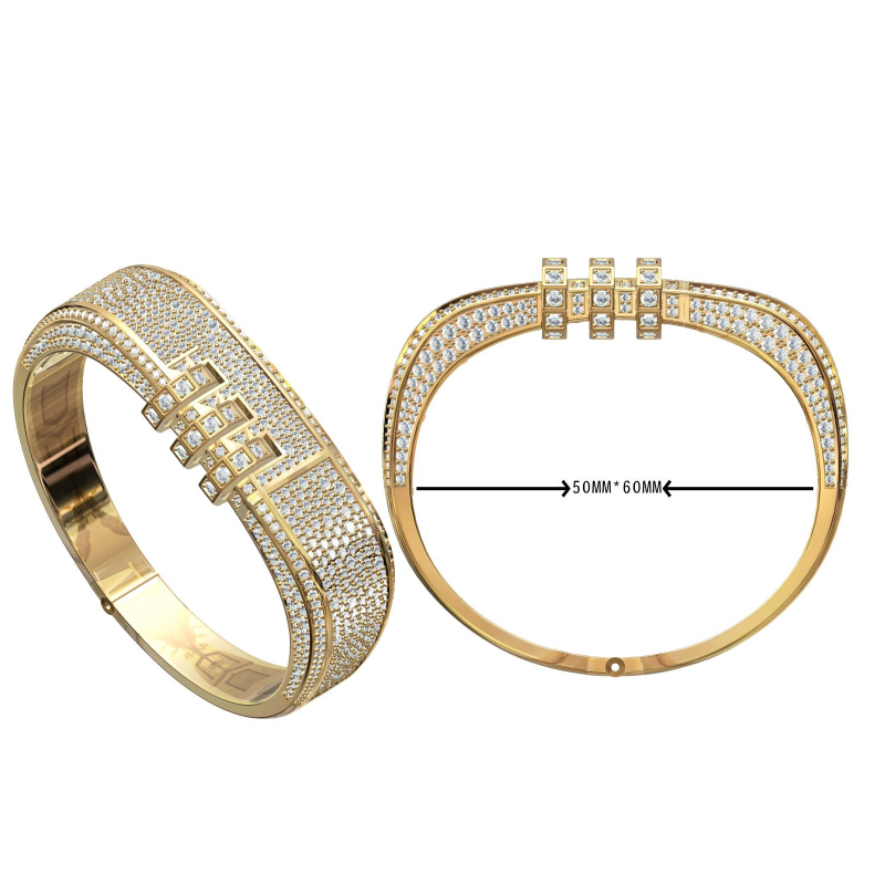 6.0ctw Gemstone Broadband Bracelet