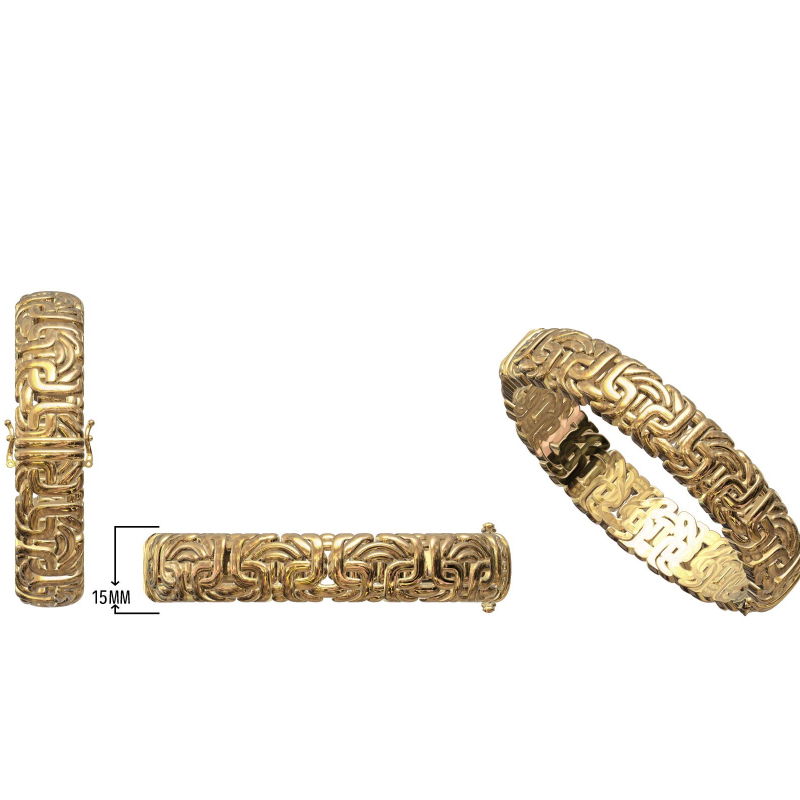 Exquisite high-polish vintage bracelet