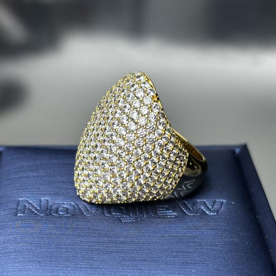 3.75 ctw Pave-Set Ring with Fine Gemstones