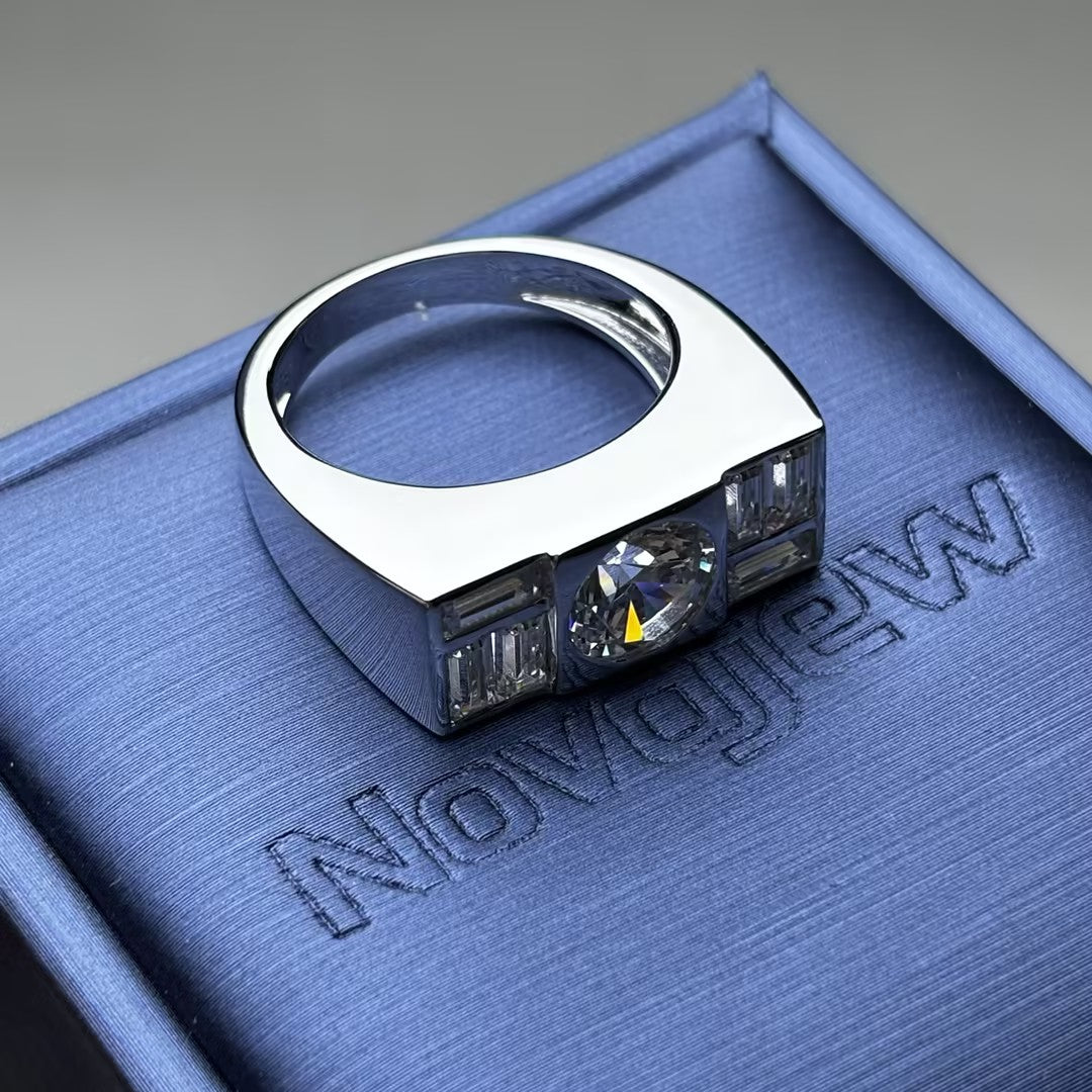 2.2Ctw Art Deco Gemstone Ring