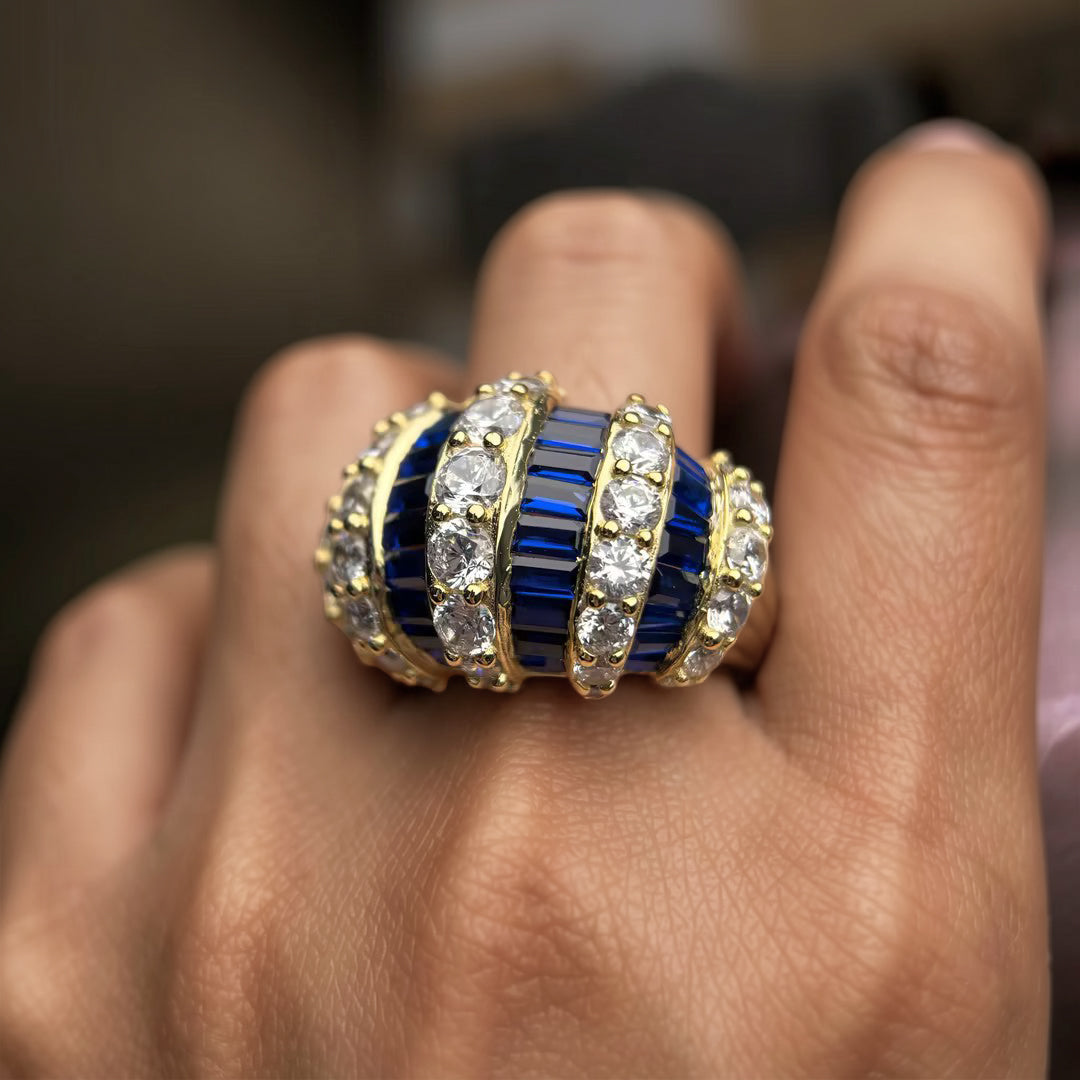 4.5 Ctw Vintage Sapphire Ring