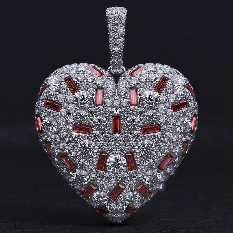 6.32Ctw ring with pavé setting of various cut gemstones