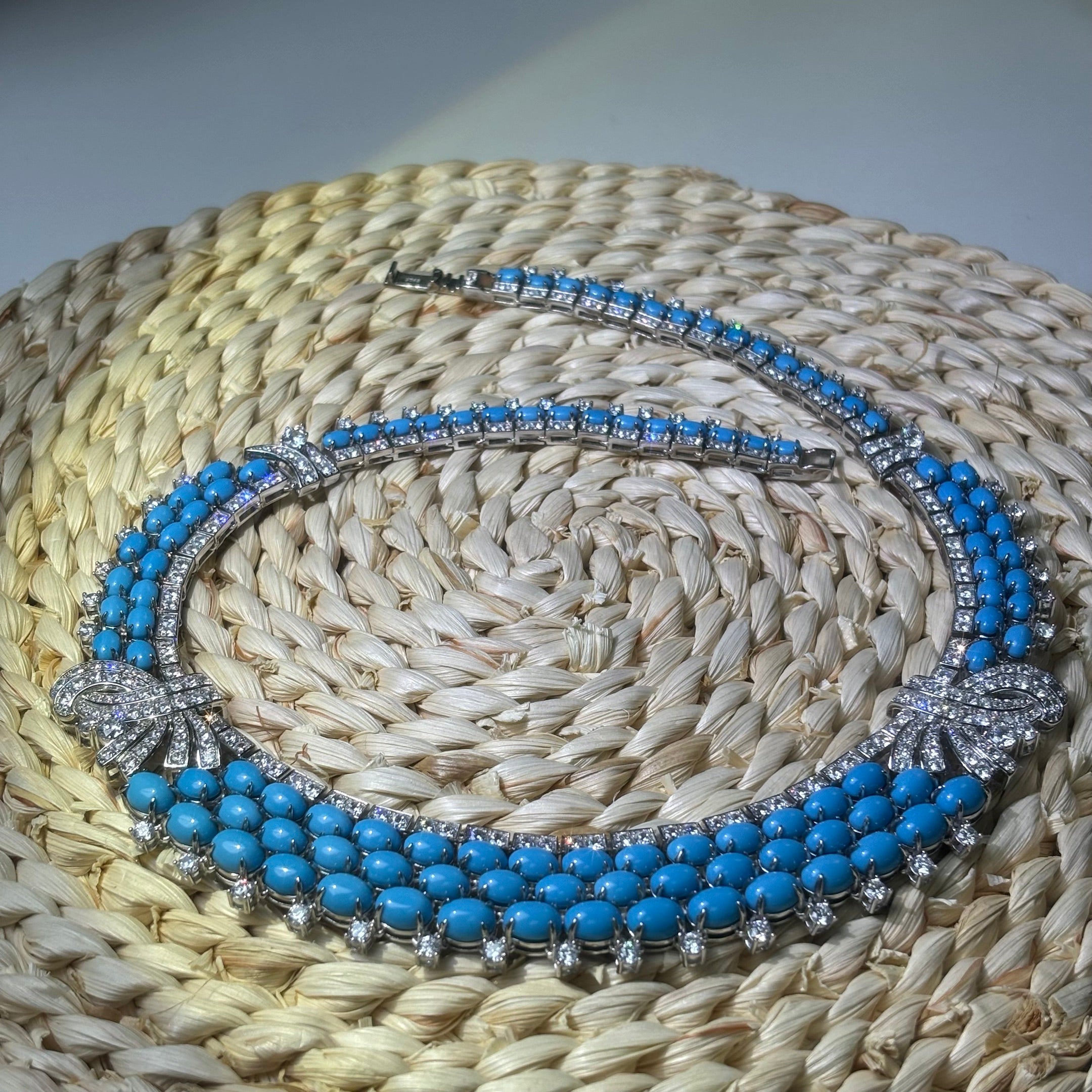 Elegant Turquoise Gemstone Necklace