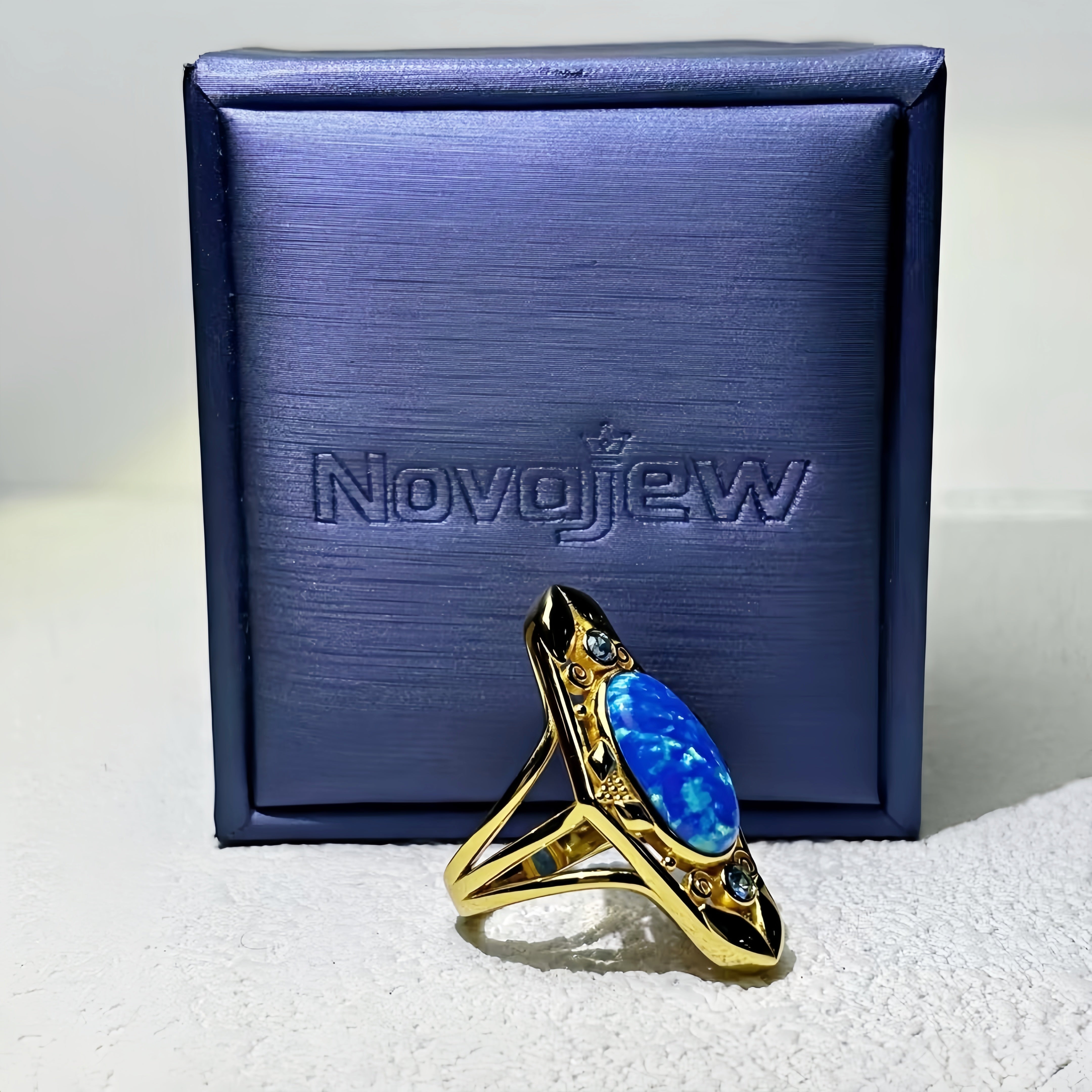 6.0Ctw Oval Opal Antique Ring