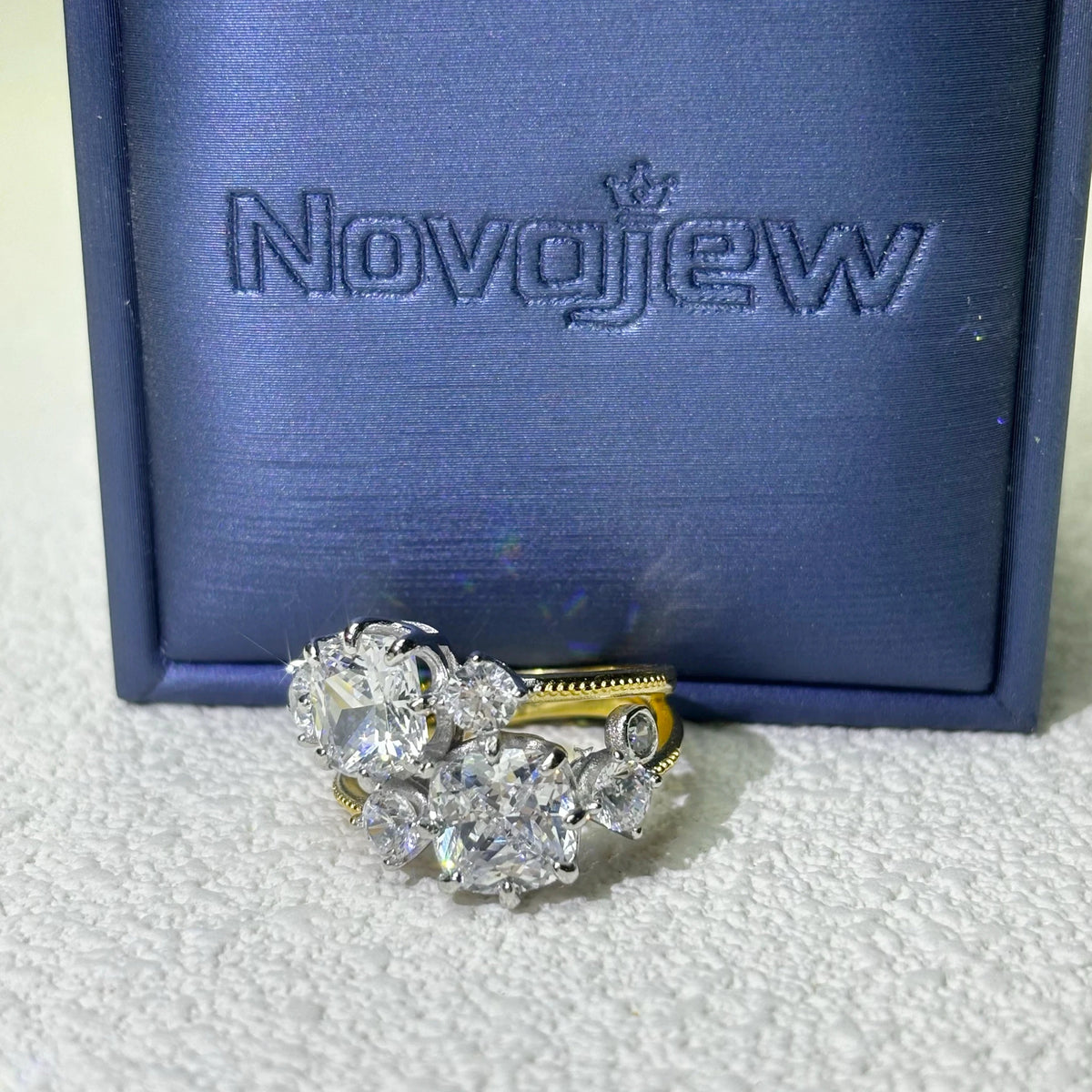 2.49Ctw Vintage Cut Gemstone Ring