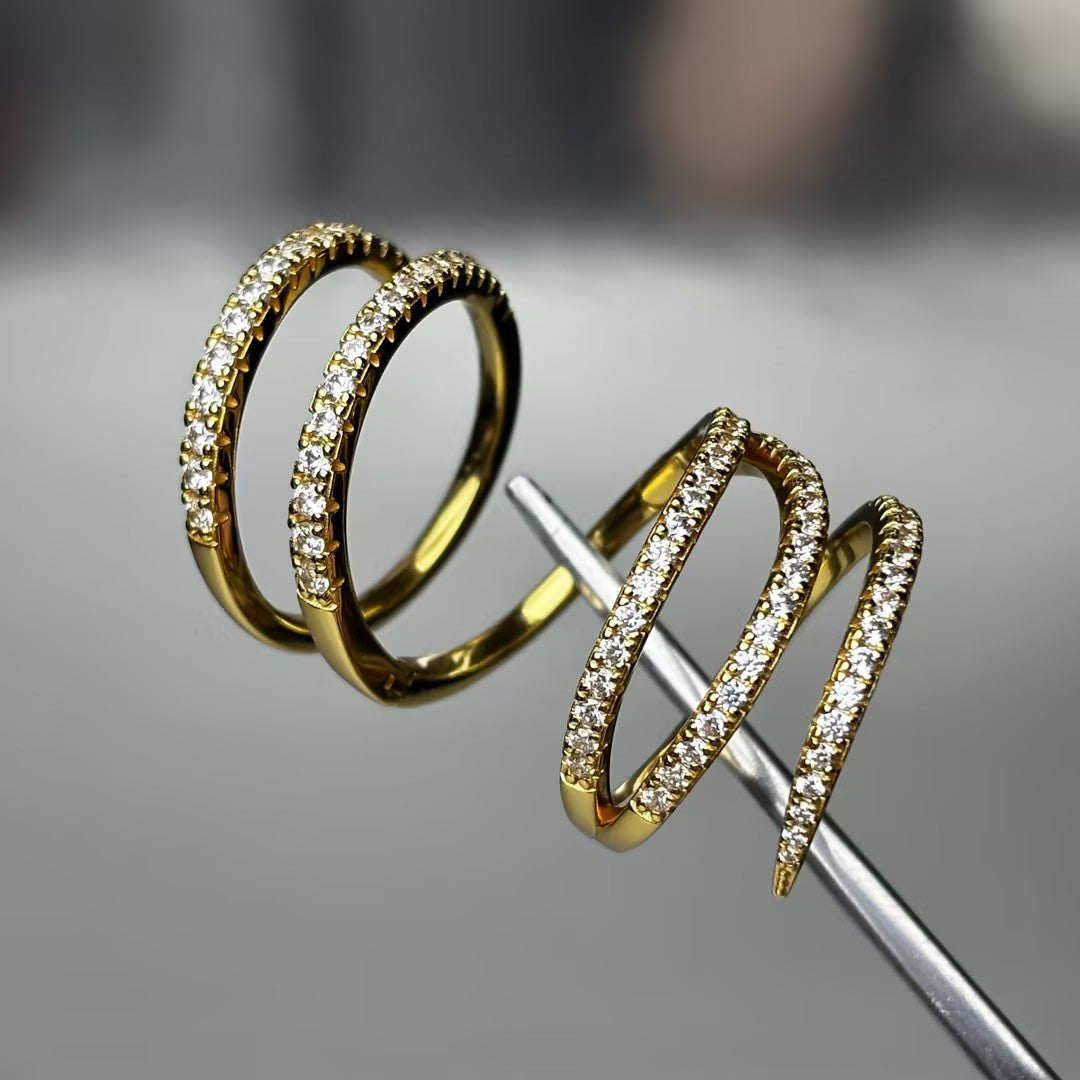 1.0Ctw Personalized Multi-Ring Ring