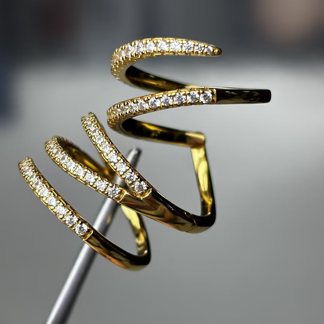 1.0Ctw Personalized Multi-Ring Ring