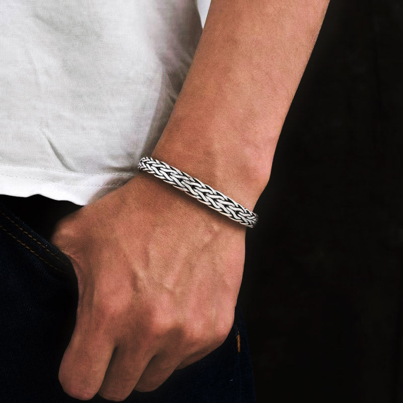 Men's Sterling Silver Vintage Bracelet Collection