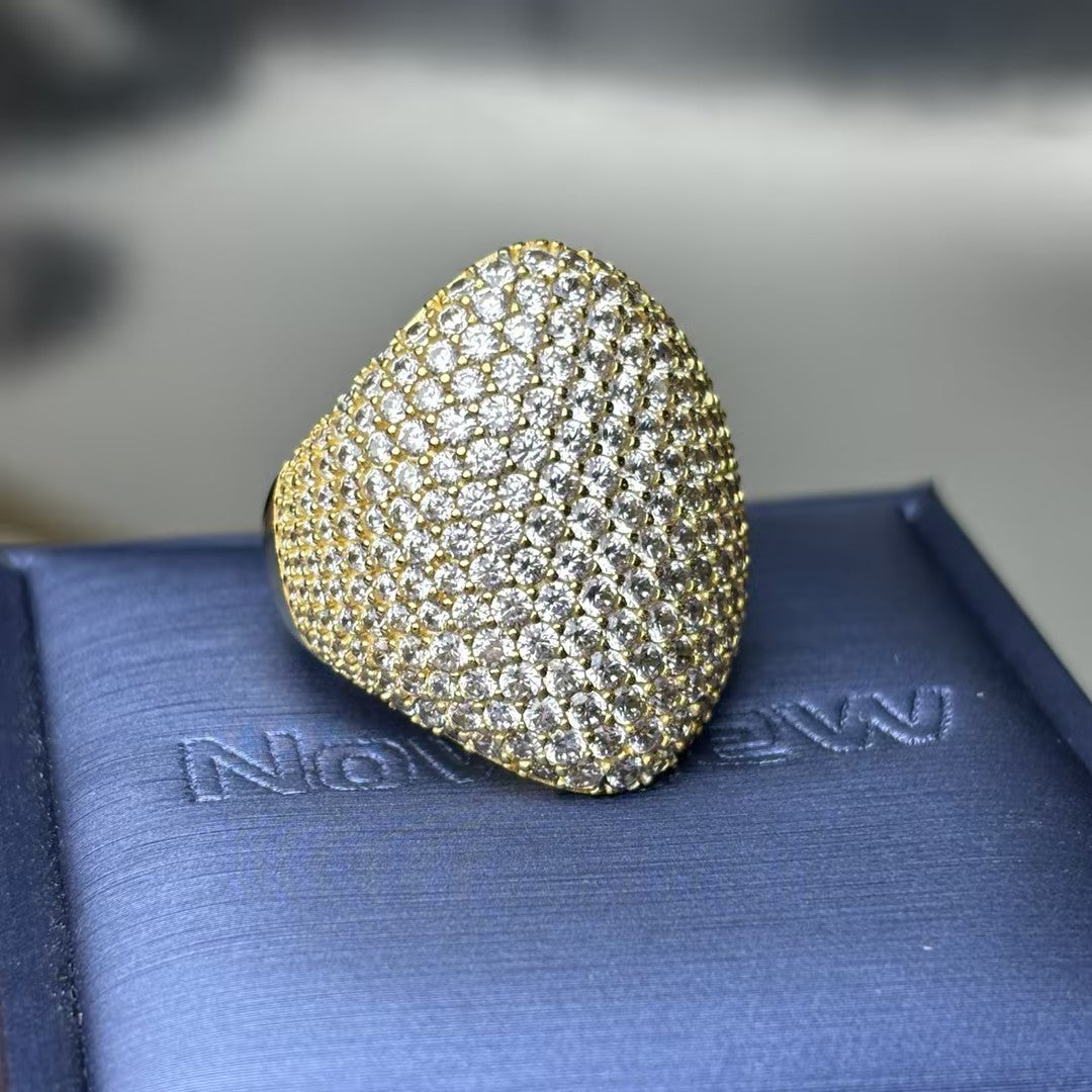 3.75 ctw Pave-Set Ring with Fine Gemstones