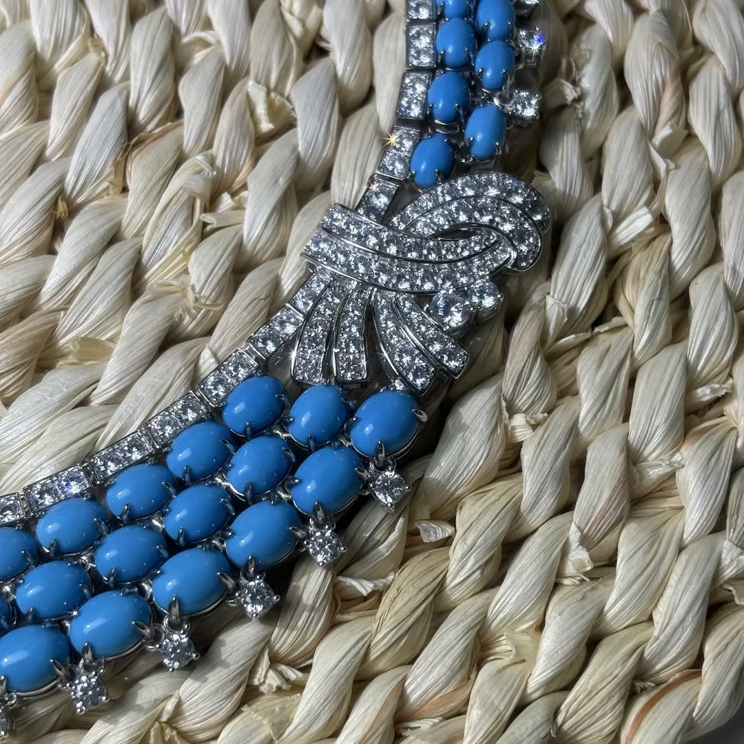 Elegant Turquoise Gemstone Necklace