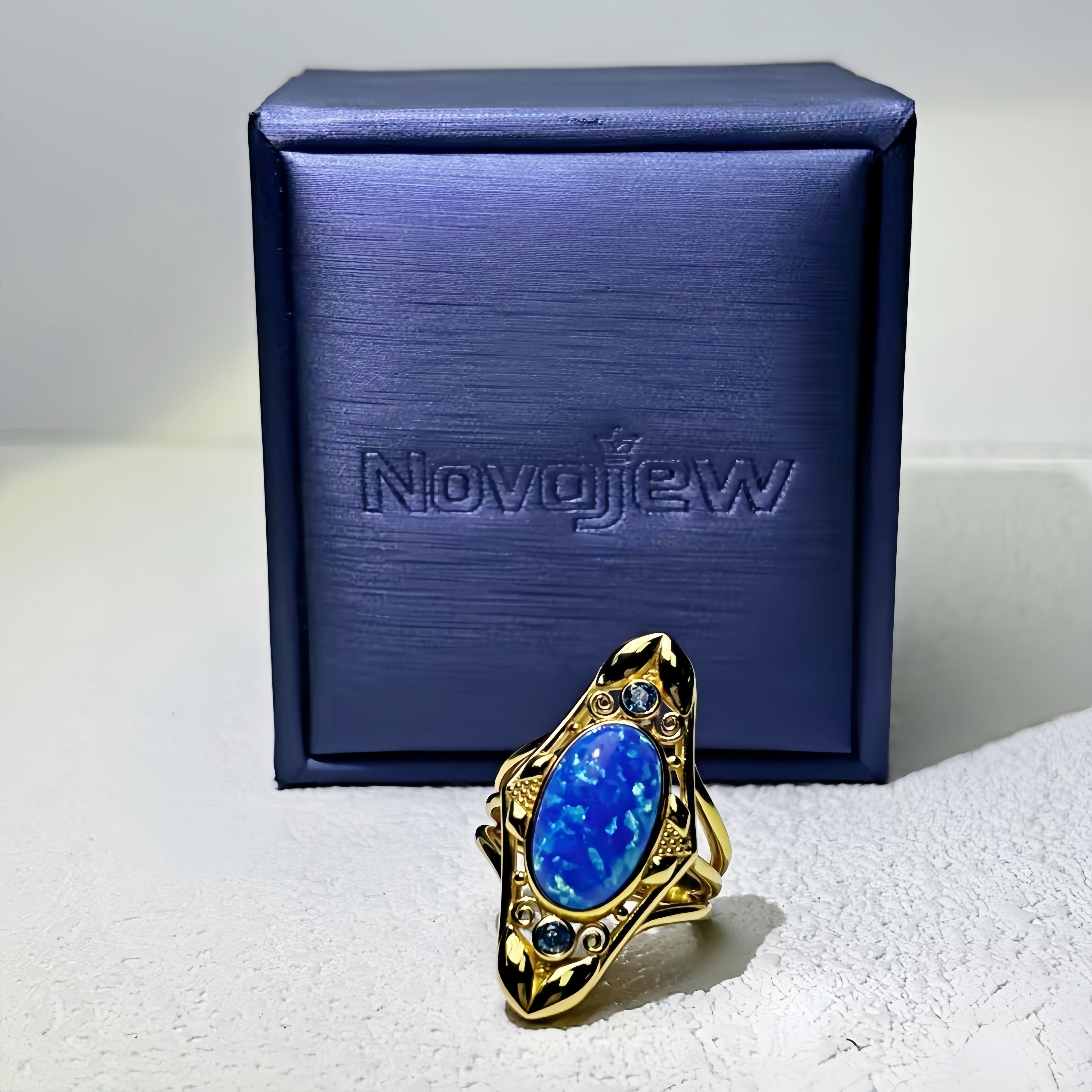 6.0Ctw Oval Opal Antique Ring