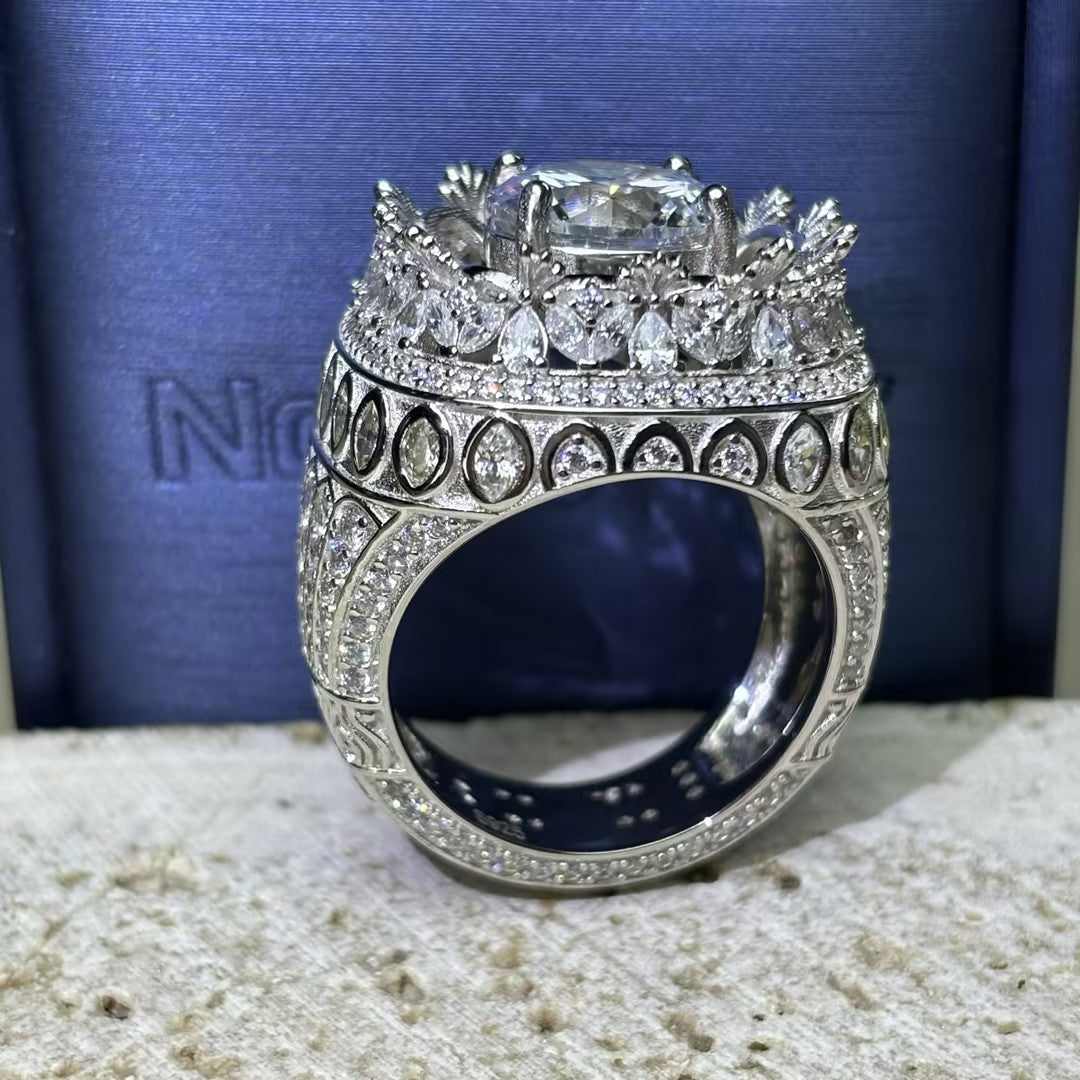 8.2ctw Torch Gemstone Ring