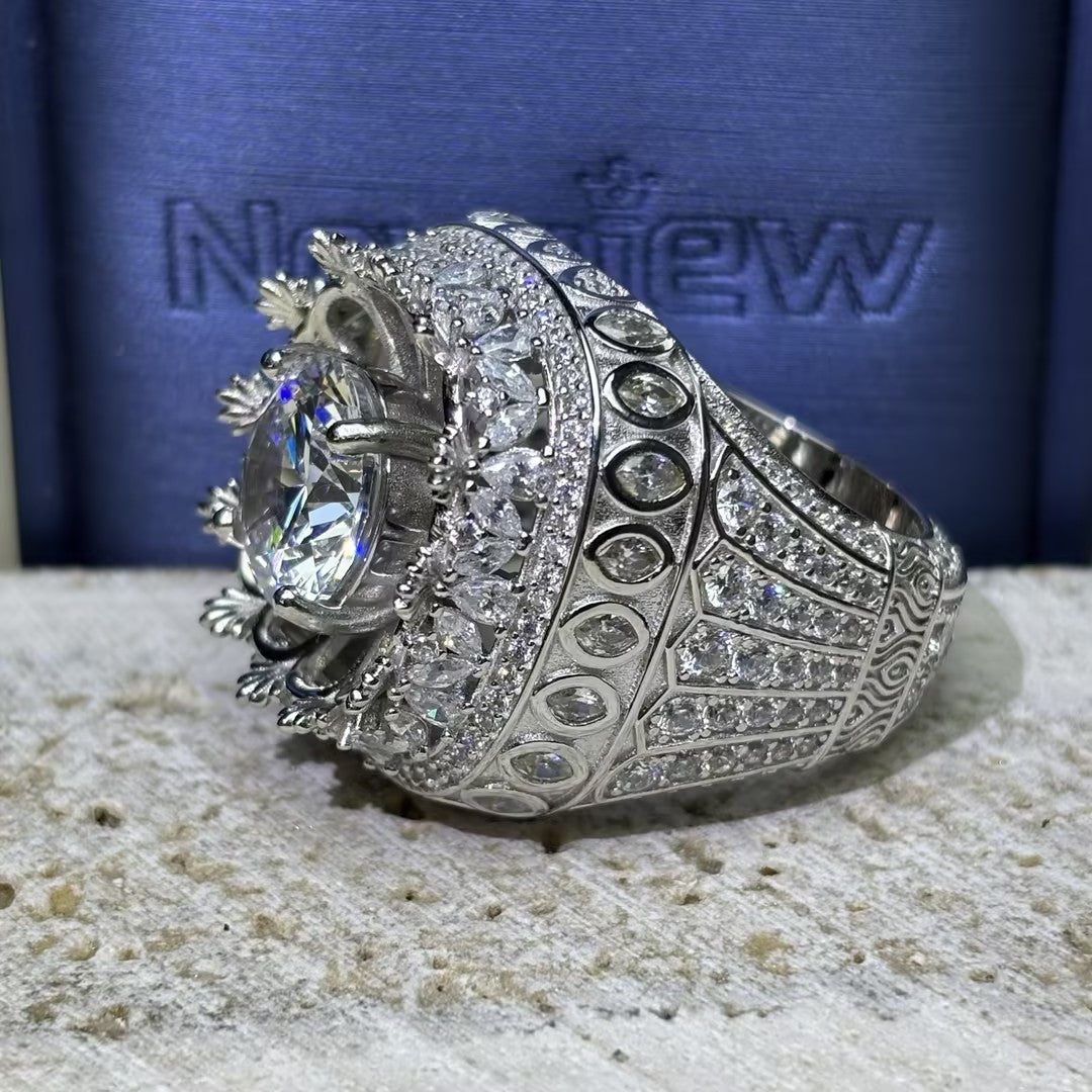 8.2ctw Torch Gemstone Ring