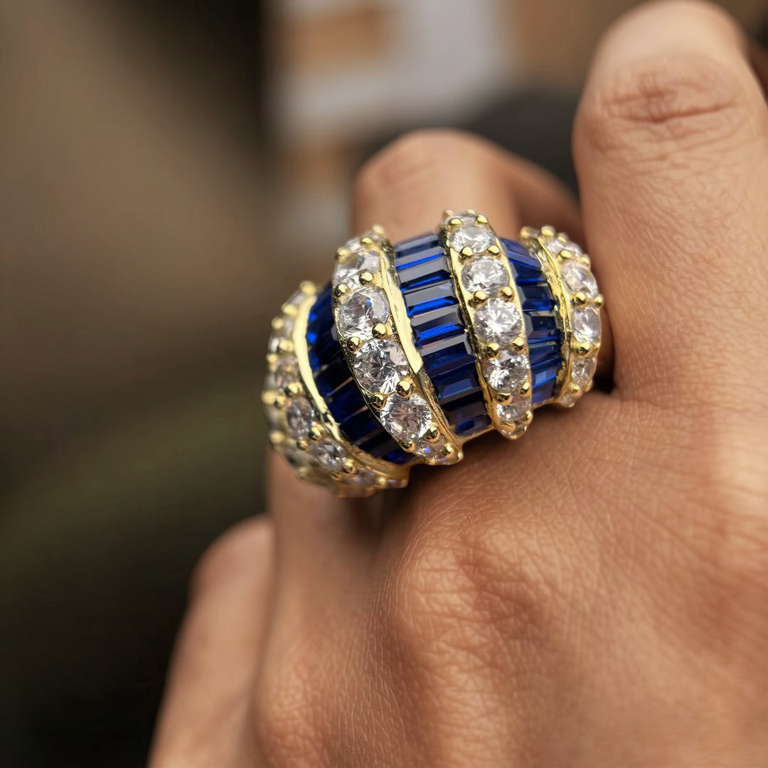 4.5 Ctw Vintage Sapphire Ring