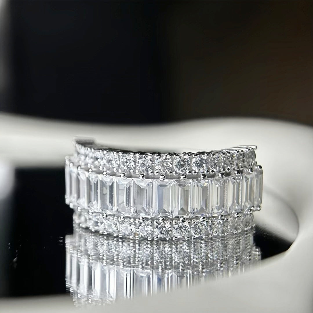 2.3Ctw Rectangular Gem Band
